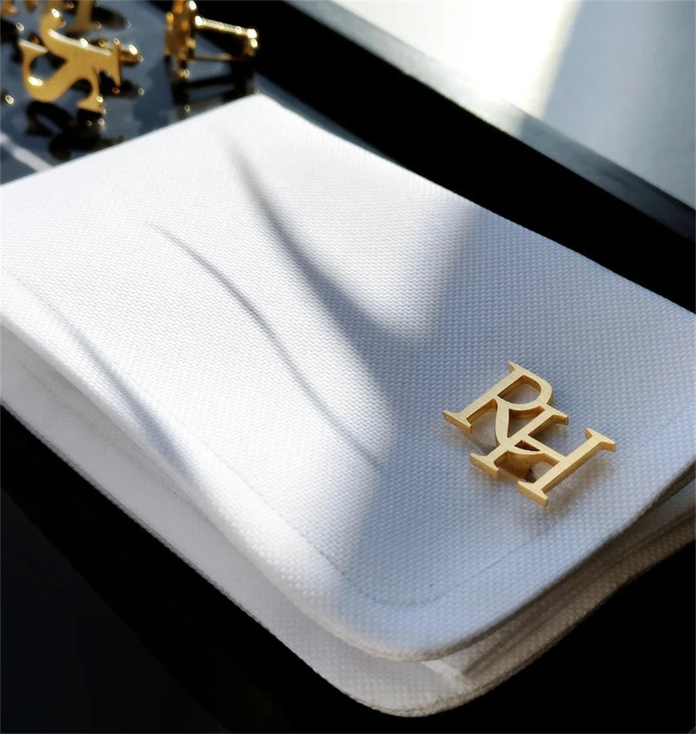 Custom Initial Cufflinks