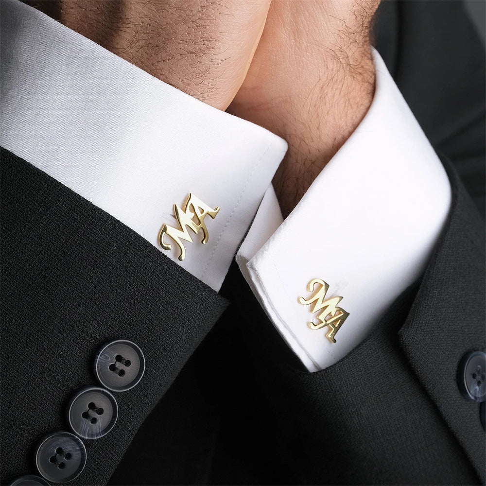Custom Initial Cufflinks