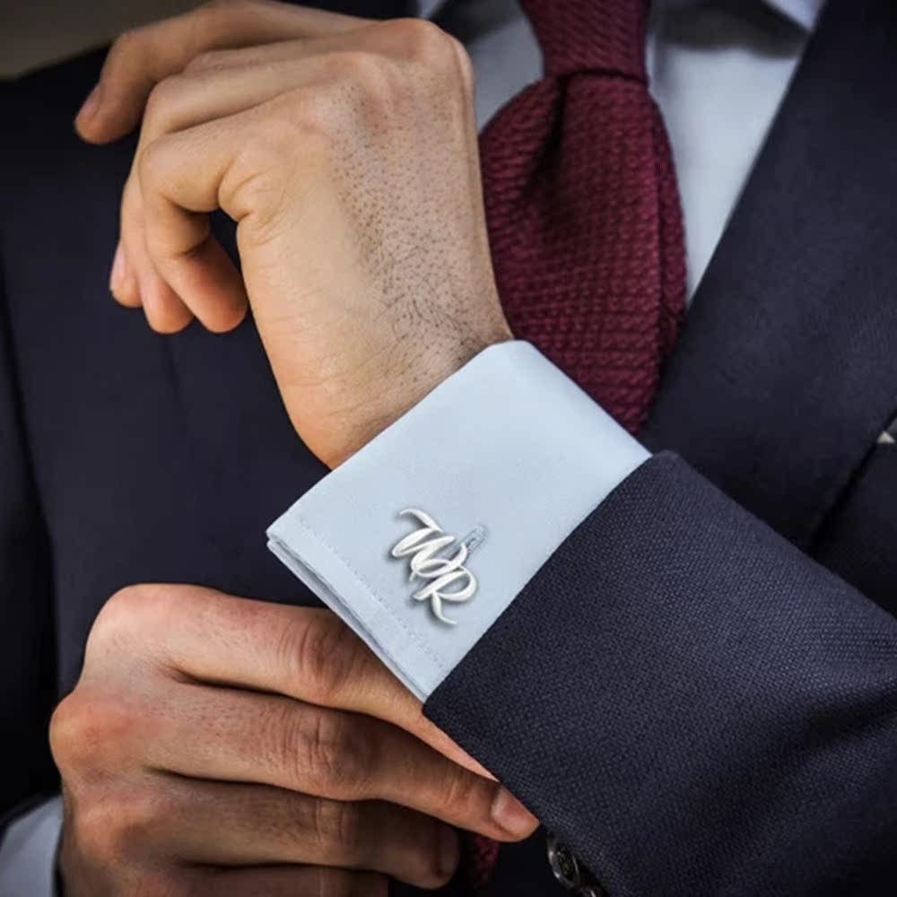 Custom Initial Cufflinks